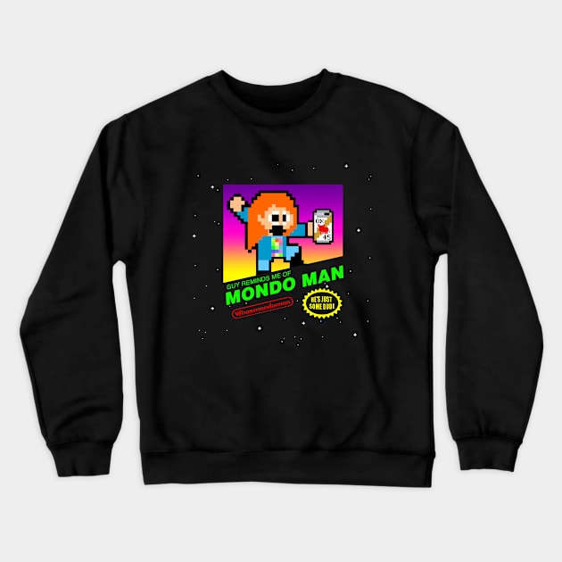 Mondo Man Crewneck Sweatshirt by mondoman